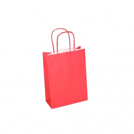 Red Paper Bags | Twisted Handle Paper Bags - Precious Packaging